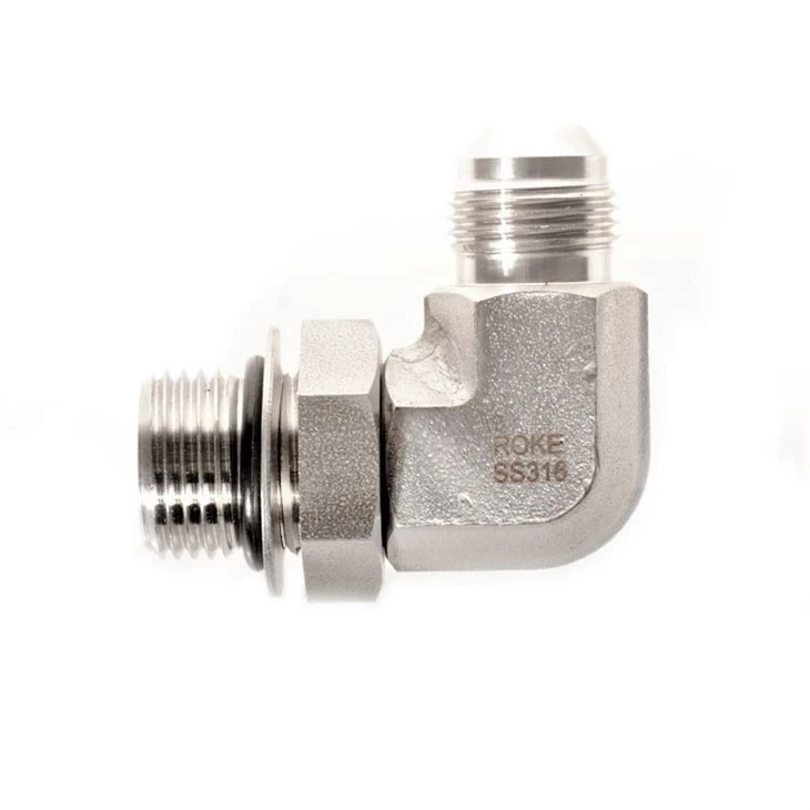 Stainless Steel Double Ferrule Flange Adapter suppliers